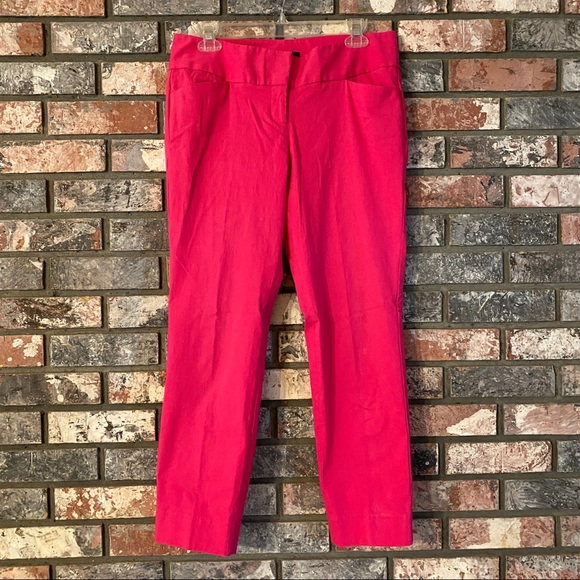 Roz & Ali Pants - ROZ & ALI HOT PINK FUCHSIA PANT
